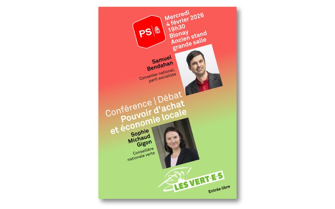 Conférence-débat le 4 février 2026: pouvoir d&rsquo;achat et économie locale